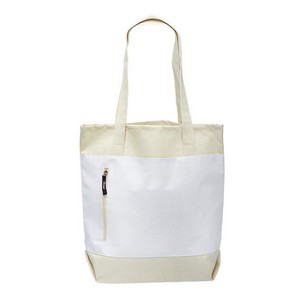 Canvas Bag w/ Front Zip