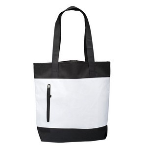 Canvas Bag w/ Front Zip