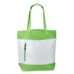 Canvas Bag w/ Front Zip