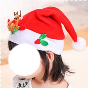 Festive Kid Christmas Santa Hat