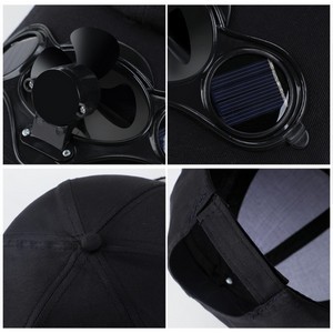 Solar Power Fan Cap