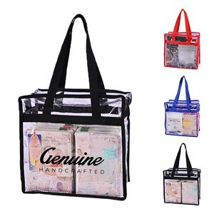 Clear PVC Waterproof Tote Bag