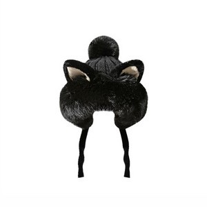 Winter Fox and Cat Ear Furry Knit Hat