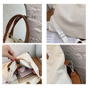 Casual Canvas Tote Shoulder Bag