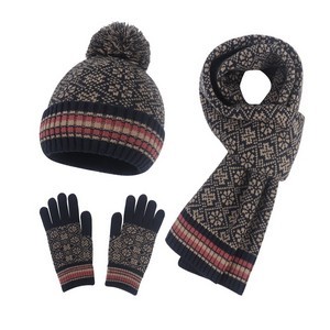 Faux Fur Trimmed Winter Beanie