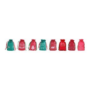 Christmas Drawstring Gift Bag
