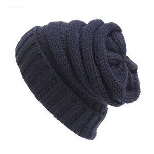 Scottish Cable Knit Acrylic Winter Beanie