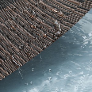 Eco-Friendly Diamond Pattern PVC Dish Mat