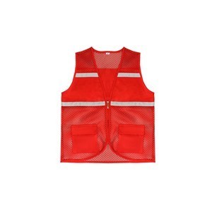 High Visibility Mesh Safety Vest with Pockets