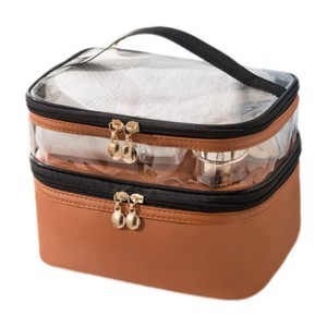 Travel Organizer Double Layer Makeup Bag