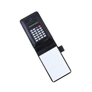 A7 Pocket Notebook with Solar Calculator
