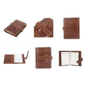 Detachable Soft Leather Bound Notebook