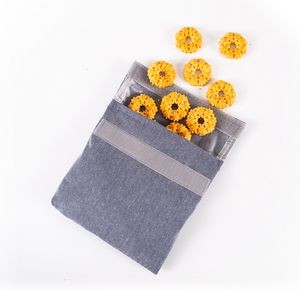 Reusable Bag with Magic Strip and Zip