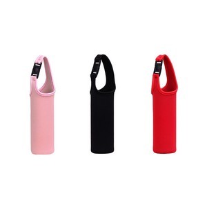 Neoprene Can Holder with Shoulder Strap and Detachable Button