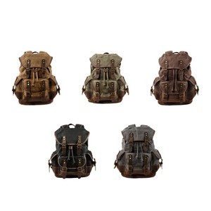 Waterproof Waxed Canvas Backpack