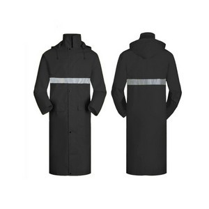 Waterproof Windproof Safety Long Rain Jacket