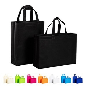 Metallic Non-Woven Shopper Tote Bag
