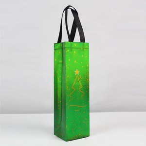 Non-Woven Sublimated 1 Bottle Wine Bag