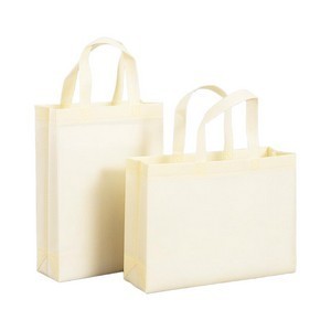 Metallic Non-Woven Shopper Tote Bag