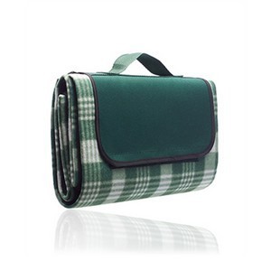 Plaid Roll Up Picnic Blanket