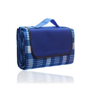 Plaid Roll Up Picnic Blanket