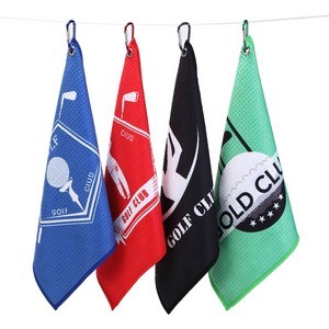 Quick-Dry Golf Towel with Carabiners