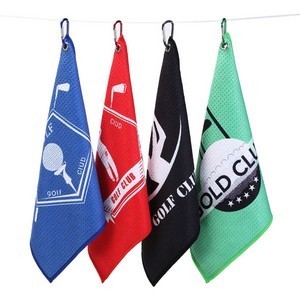 Quick-Dry Golf Towel with Carabiners