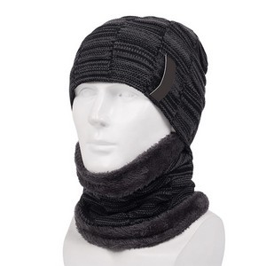Warm Fleece Knit Beanie