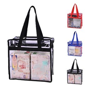 Clear PVC Waterproof Tote Bag