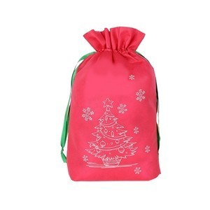 Christmas Drawstring Gift Bag
