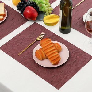 Eco-Friendly Diamond Pattern PVC Dish Mat