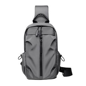 Crossbody Sling Backpack with Charging Port