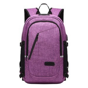 Anti-Theft Oxford Laptop Backpack with Password Lock