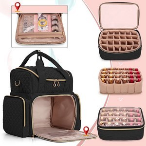 Nail Polish Bottle Organizer Backpack