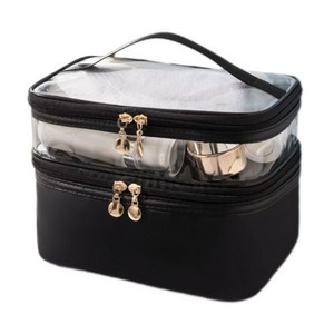 Travel Organizer Double Layer Makeup Bag