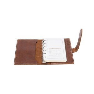 Detachable Soft Leather Bound Notebook