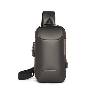 USB Anti Theft Protection Chest Bag