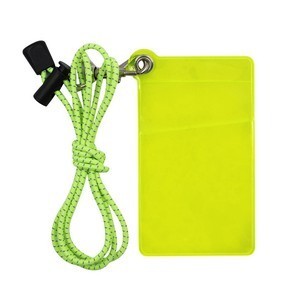 Translucent PVC Badge Holder with Lanyard