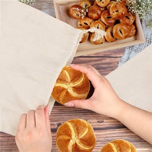 Organic Linen Cotton Bread Bag