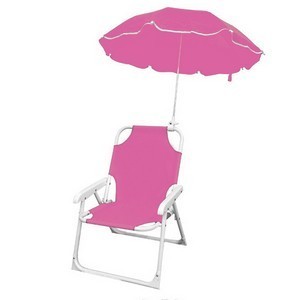 Kids Folding Beach Chair with Umbrella