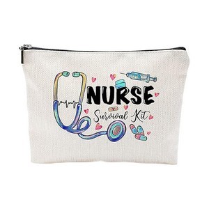 Breast Cancer Awareness Makeup Bag