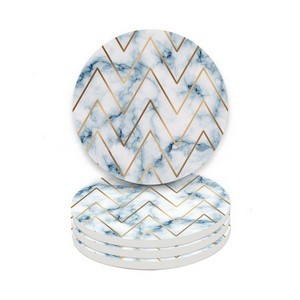 Car Ceramic Round Coaster