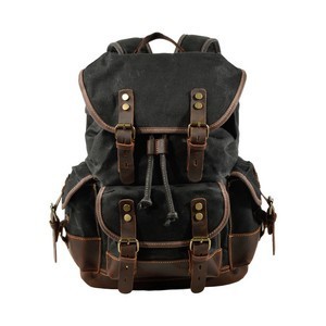 Waterproof Waxed Canvas Backpack
