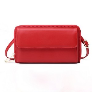 Women PU Leather Crossbody Phone Bag
