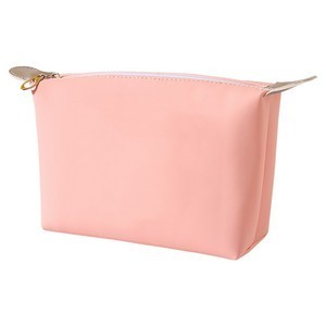 Layered PU Leather Cosmetic Bag