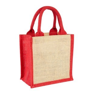 Burlap Tote Bag