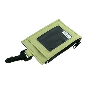 ID Clip with Secure Zip Pocket