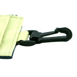 ID Clip with Secure Zip Pocket