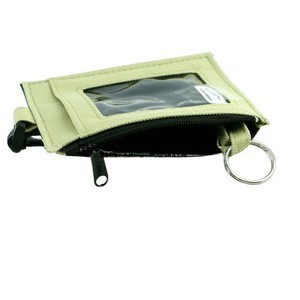 ID Clip with Secure Zip Pocket