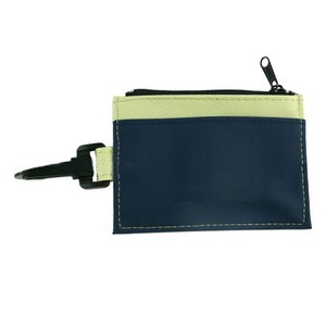 ID Clip with Secure Zip Pocket